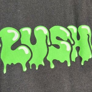 Lush Drip Graphic Tee in Green and Black